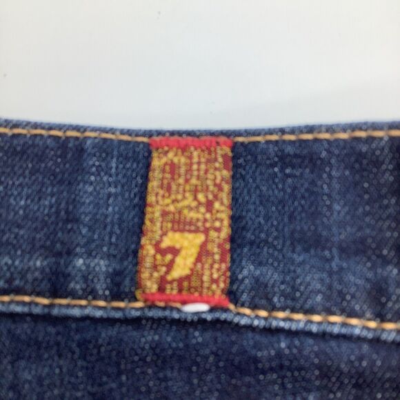 7 For All‎ Mankind Womens The Slim Cigarette Jeans Blue Size 28 - Picture 4 of 9